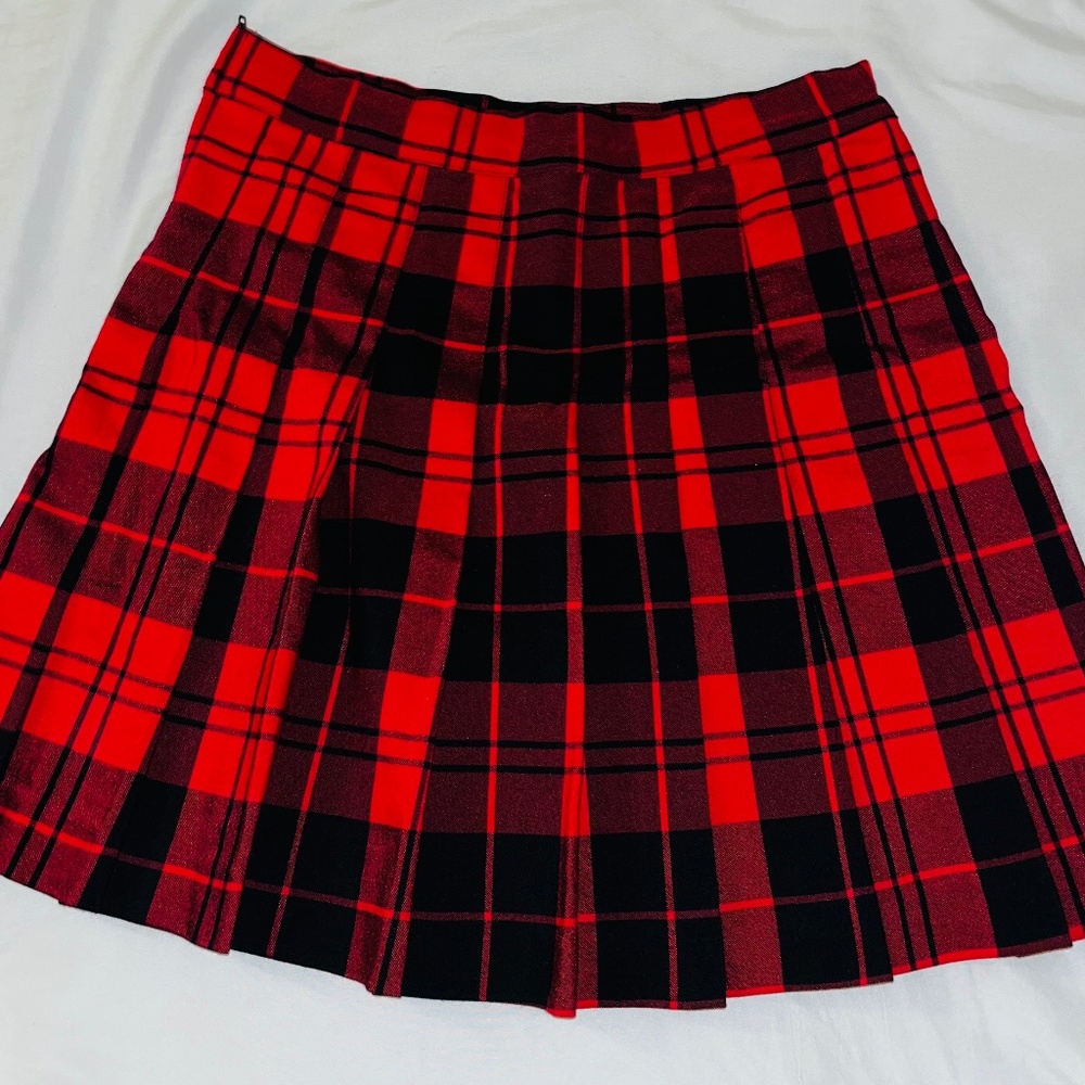 Plaid Skirt